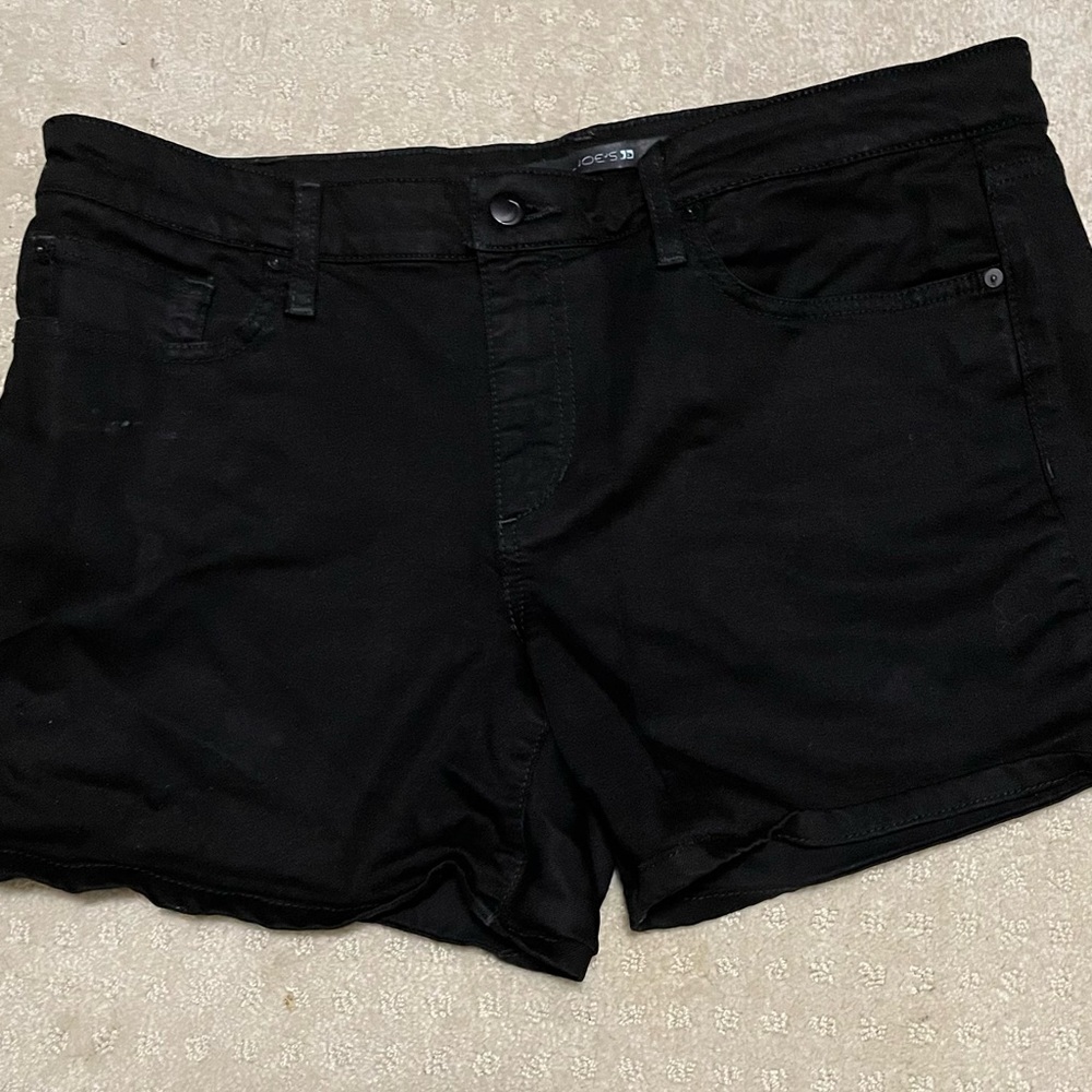 Joes Jeans Black shorts Size 31